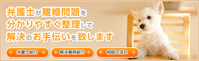 離婚問題に直面すると誰しもどうしてよいかわからないものです。弁護士が解決すべき問題をわかりやすく整理して解決まで導きます